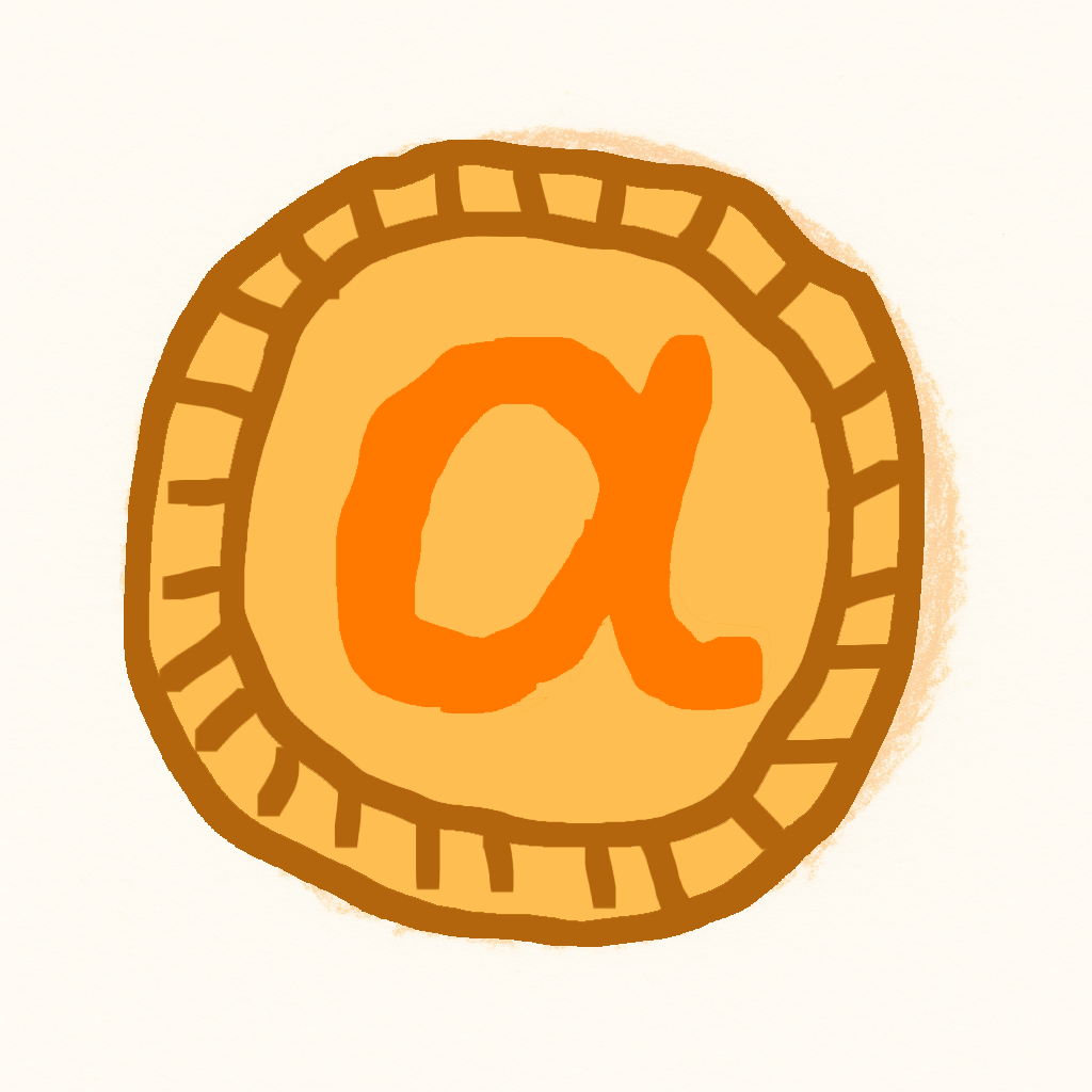 Alpha Coin Logo